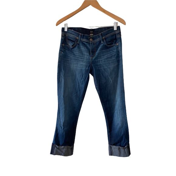 Citizens of Humanity Womens Dani Cropped Straight Leg Jeans Blue Size 28 - Picture 1 of 11